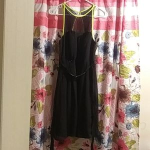 Black dress princess Vera Wang